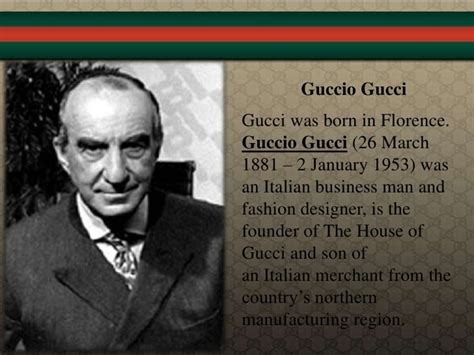 about gucci brand and company|who was Gucci founded by.